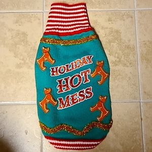 Dog sweater size Medium